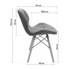 Кухонный стул GT Racer X-D27 Velvet Gray Фото 10