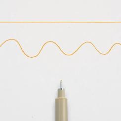 Лайнер Sakura Pigma Micron (0.1) 0,25 мм Оранжевый Фото 3