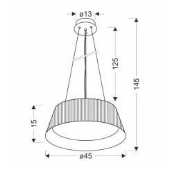 Люстра Candellux UMBRIA Фото 3