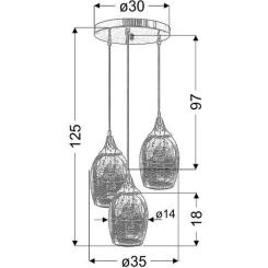 Люстра Candellux MARINA Фото 6