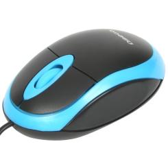 Мышка Omega OM-06V USB Black-Blue Фото