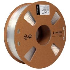 Пластик для 3D-принтера Gembird ABS, 1.75 мм, 1kg, transparent Фото 1