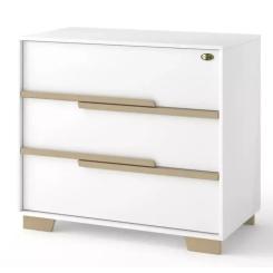 Комод-пеленатор Angelo Loft (бело-мокко) 90х51х90 Фото 1