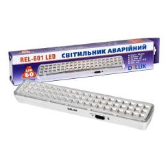 Светильник Delux REL-601 (3.7V2Ah) 60 LED 4W Фото 1