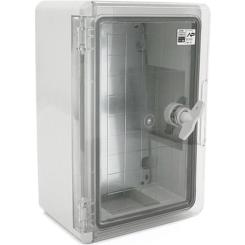 Шкаф настенный ADAL PANO 300х200х130, з прозор. двецятами, IP65, Бокс ударо Фото