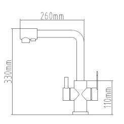Смеситель Nett "Frosh" FB-33 Фото 4