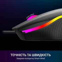 Мышка GamePro GM117 USB Black Фото 6