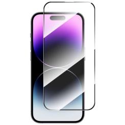 Стекло защитное BeCover Apple iPhone 15 Pro Black Фото 1