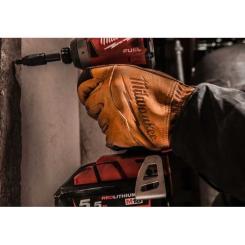 Защитные перчатки Milwaukee кожаные, 8/M Фото 3