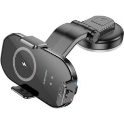 Универсальный автодержатель BOROFONE BH206, Black, Box Фото