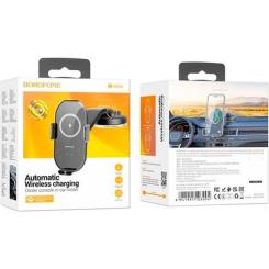 Универсальный автодержатель BOROFONE BH206, Black, Box Фото 4