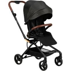 Коляска MoMi Adelle, черная с золотом Фото