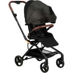 Коляска MoMi Adelle, черная с золотом Фото 1