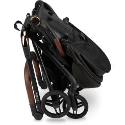 Коляска MoMi Adelle, черная с золотом Фото 8