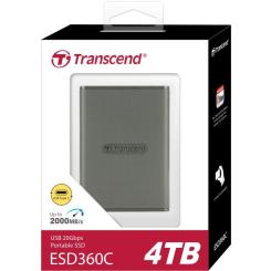 Накопитель SSD Transcend USB 3.2 4TB ESD360C Фото 3
