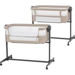 Кроватка Kinderkraft Приставная кроватка-люлька Neste Up 2 Beige Фото 5