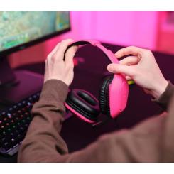 Наушники Trust GXT 415 Zirox 3.5мм Pink Фото 10