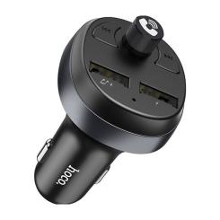 FM модулятор HOCO E41, Black, Box Фото 2