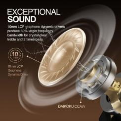 Наушники QCY ArcBuds HT07 Midnight Black Фото 2