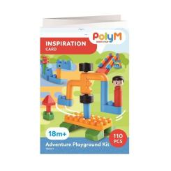 Конструктор PolyM Ігровий майданчик 110 деталей Фото 13