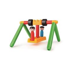 Конструктор PolyM Ігровий майданчик 110 деталей Фото 2