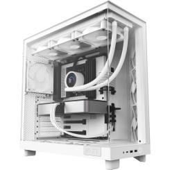 Корпус для ПК NZXT H6 Flow All white Фото 1