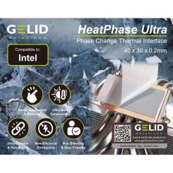 Термопрокладка Gelid Solutions HeatPhase Ultra for Intel CPU Фото 2