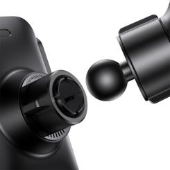 Универсальный автодержатель Baseus Wireless Charge QI 15W Фото 5