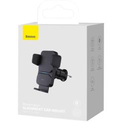 Универсальный автодержатель Baseus Wireless Charge QI 15W Фото 7