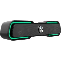 Акустическая система GamePro GS915 Bluetooth RGB USB Black Фото 1