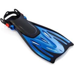 Ласты Aqua Speed Wombat 530-11-1 чорний, синій 38-41 Фото 2
