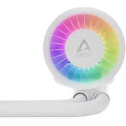 Система жидкостного охлаждения Arctic Liquid Freezer III 240 A-RGB (White) Фото 4