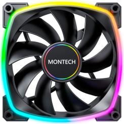 Кулер для корпуса MONTECH AX140 PWM BLACK Фото 1