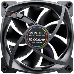 Кулер для корпуса MONTECH AX140 PWM BLACK Фото 3