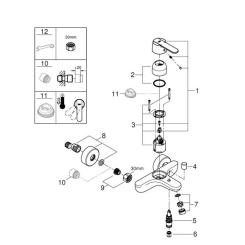 Смеситель Grohe Get Фото 4