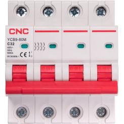 Автоматический выключатель CNC YCB9-80M 4P C32 6ka Фото