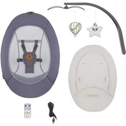 Кресло-качалка Lionelo Ralf Grey Graphite Фото 3