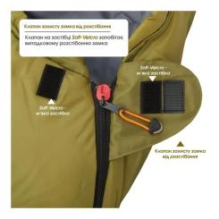 Спальный мешок Mousson RINGO R Olive Фото 3