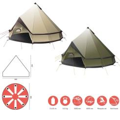 Палатка Grand Canyon Indiana 8 Capulet Olive Фото 11