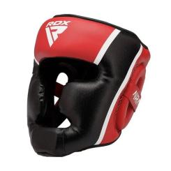 Боксерский шлем RDX Aura Plus T-17 Red/Black XL Фото 1