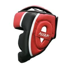 Боксерский шлем RDX Aura Plus T-17 Red/Black XL Фото 3