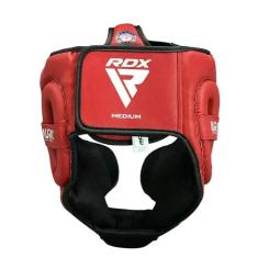 Боксерский шлем RDX Aura Plus T-17 Red/Black XL Фото 4