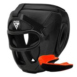 Боксерский шлем RDX T1 Grill Full Black XL Фото