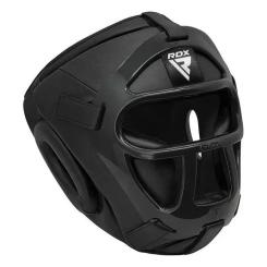 Боксерский шлем RDX T1 Grill Full Black XL Фото 2