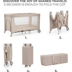 Детский манеж Kinderkraft Joy 2 Beige Фото 2