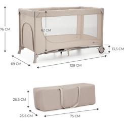 Детский манеж Kinderkraft Joy 2 Beige Фото 5