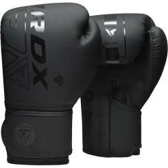 Боксерские перчатки RDX F6 Kara Matte Black 16 унцій Фото