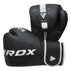 Боксерские перчатки RDX F6 Kara Matte White 12 унцій Фото 2