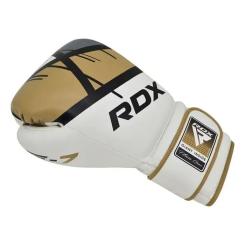 Боксерские перчатки RDX F7 Ego Golden 14 унцій Фото 2