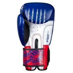 Боксерские перчатки Phantom Muay Thai Blue 14 унцій Фото 3